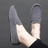 Jorg | Marineblauwe suède bootloafers