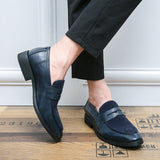 Juliusz - Eleganckie penny loafersy
