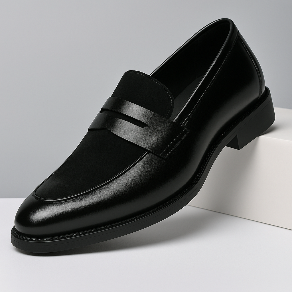 Juliusz - Eleganckie penny loafersy