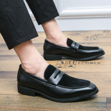 Juliusz - Eleganckie penny loafersy