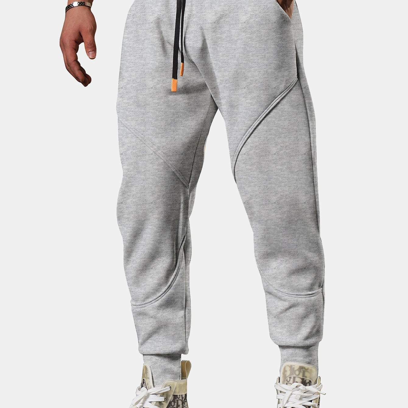 Kai | Cropped joggingbroek met split