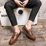 Kamiel | Leren loafers met kwastjes