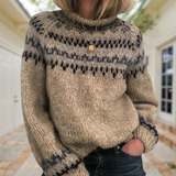Ilza - Sweter w stylu vintage