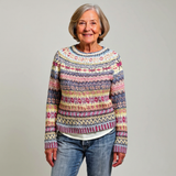 Albina - Sweter w stylu vintage