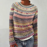 Albina - Sweter w stylu vintage