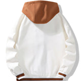 Klaas | Baseball jack met capuchon en knoopsluiting