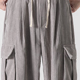 Lars | Corduroy cargo broek relaxed fit