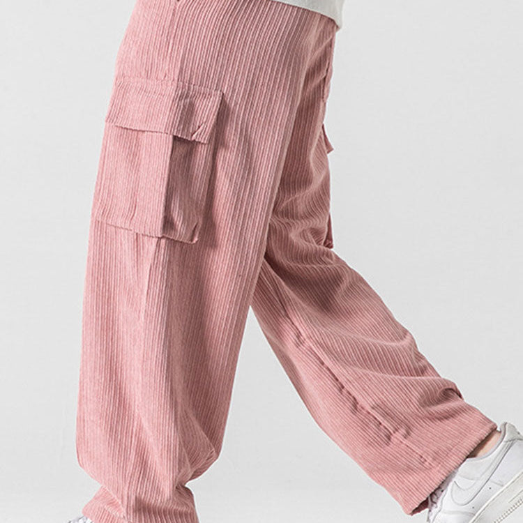 Lars | Corduroy cargo broek relaxed fit