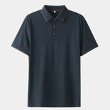 Leendert | Olijfgroene klassieke polo