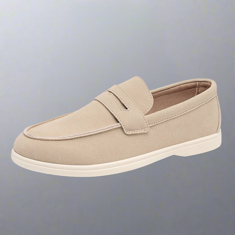 Leszek - Zamszowe loafersy