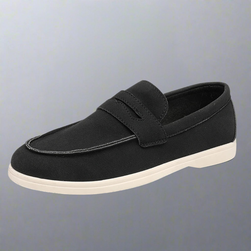 Leszek - Zamszowe loafersy