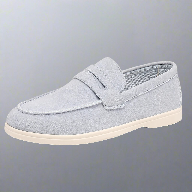 Leszek - Zamszowe loafersy