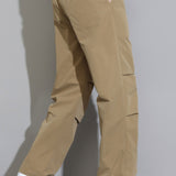 Liam | Pantalon straight leg met trekkoord