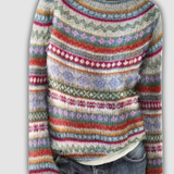 Pola - Sweter retro w tradycyjnym stylu
