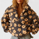 Stokrotka - Polarowy sweter Fioritura