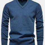 Leopold - Dzianinowy sweter w serek