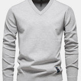 Leopold - Dzianinowy sweter w serek