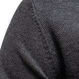 Leopold - Dzianinowy sweter w serek