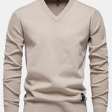 Leopold - Dzianinowy sweter w serek