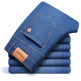 Meindert | Klassieke jeans met rechte pijpen en stretch