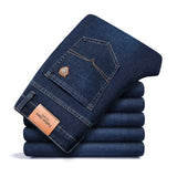 Meindert | Klassieke jeans met rechte pijpen en stretch