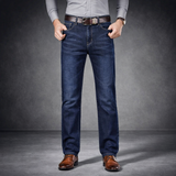 Meindert | Klassieke jeans met rechte pijpen en stretch