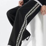 Milan | Pantalon met zijpanelen relax fit