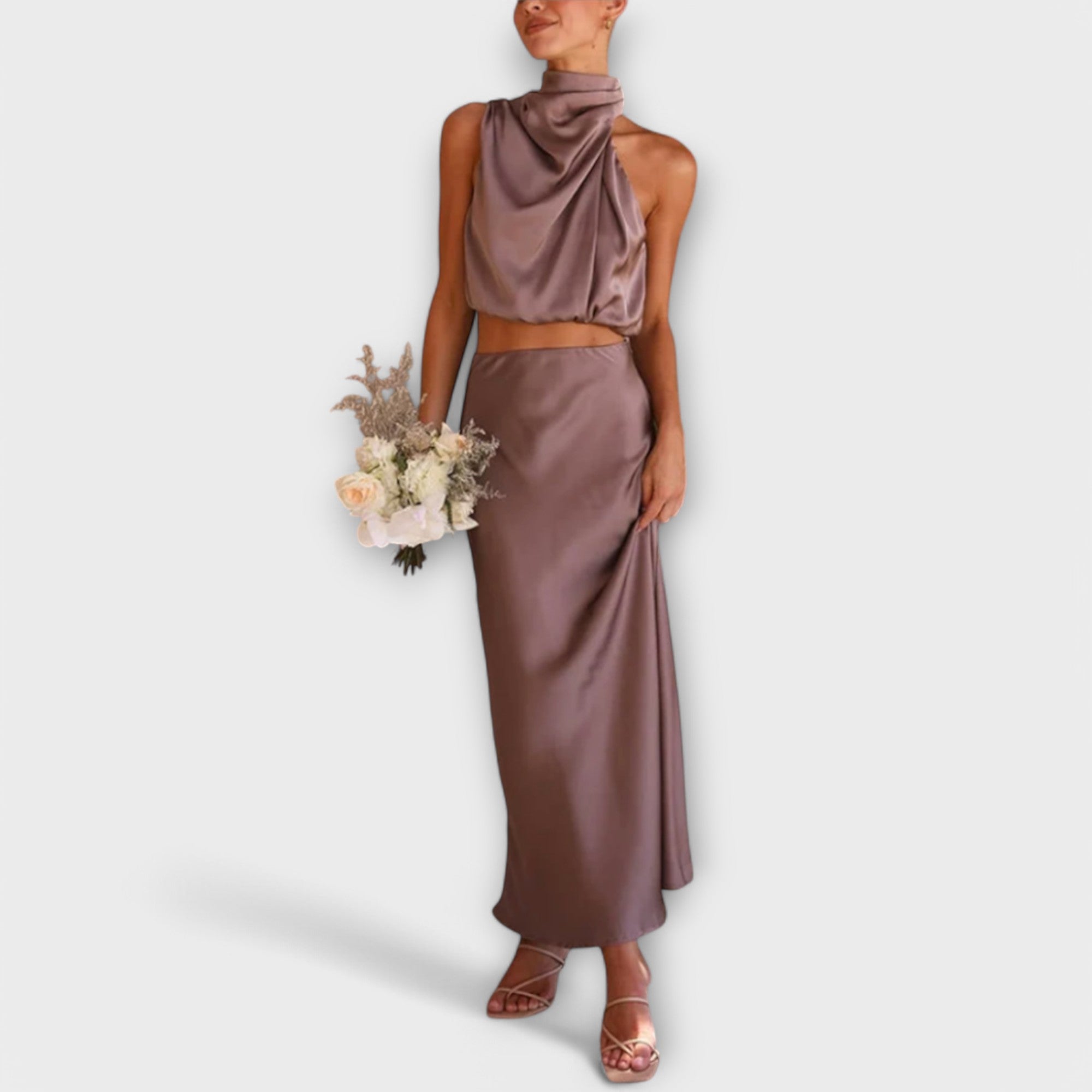 Czesława - Sukienka na elegancki wygląd