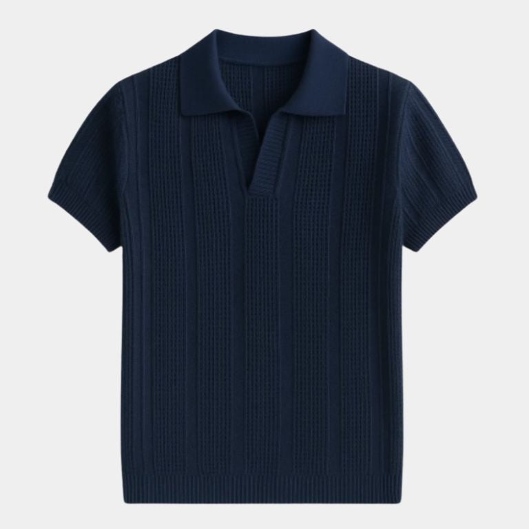 Arkadiusz - Strukturalna koszulka polo