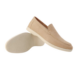 Nils | Zachte suède loafers