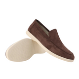 Nils | Zachte suède loafers