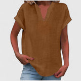 Ksawera - Bluzka V-Neck Wygodna