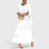 Nora - Elegancka sukienka casual boho com chiffon