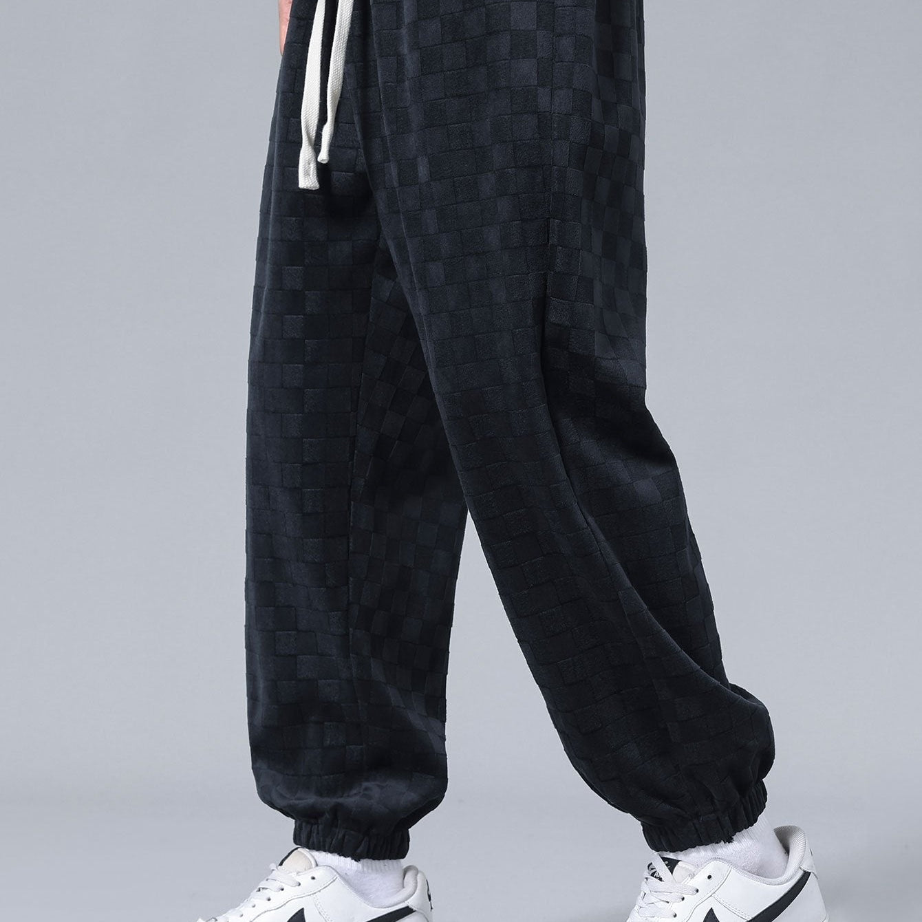 Oscar | Joggingbroek met ruitpatroon