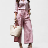 Isadora - Wygląd Casual Chic Róż