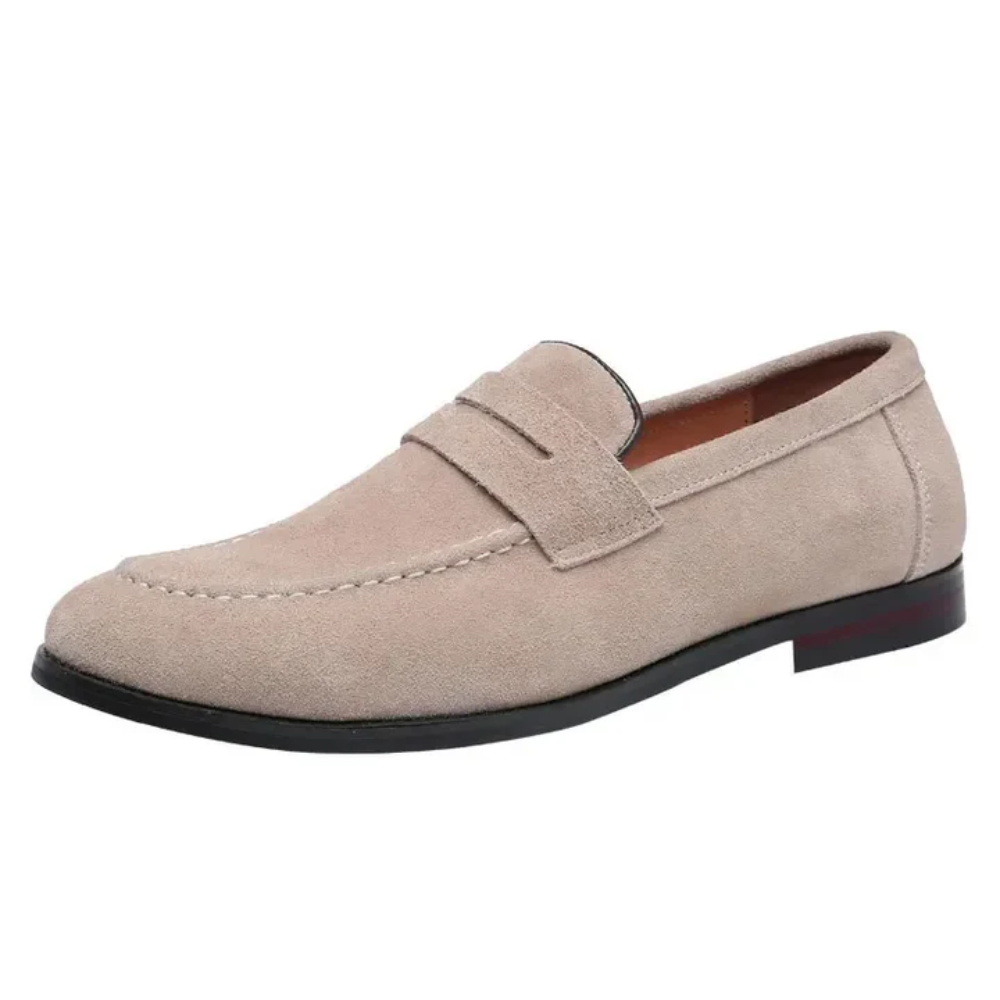 Krzysztof - Zamszowe loafersy na lato