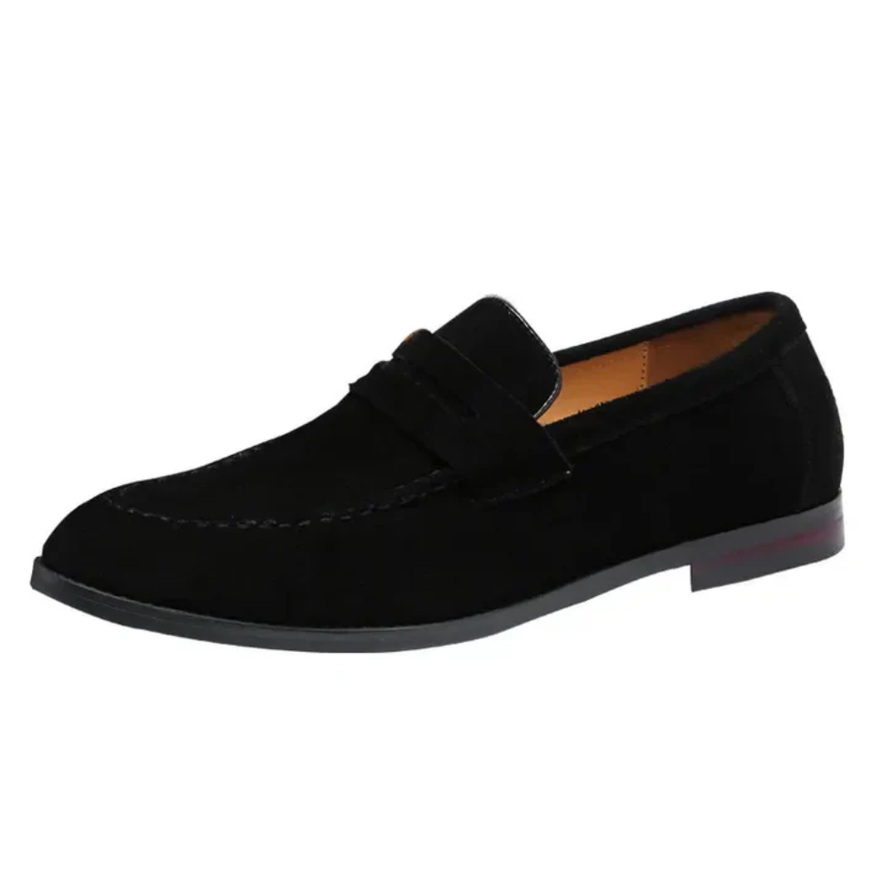 Krzysztof - Zamszowe loafersy na lato