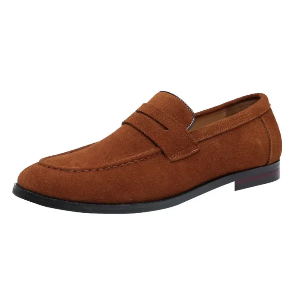 Krzysztof - Zamszowe loafersy na lato
