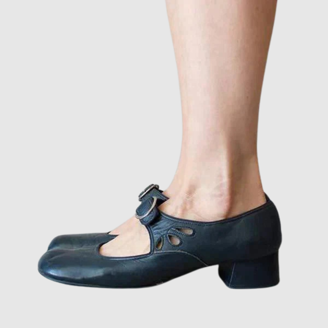 Dalia - Mary Jane ze skóry