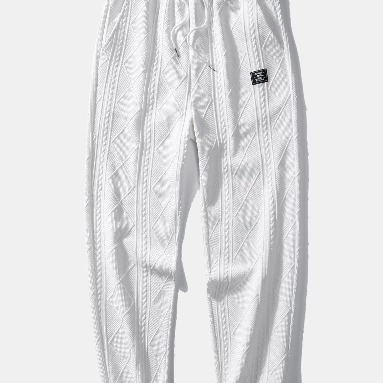 Raoul | Jacquard joggingbroek geometrisch