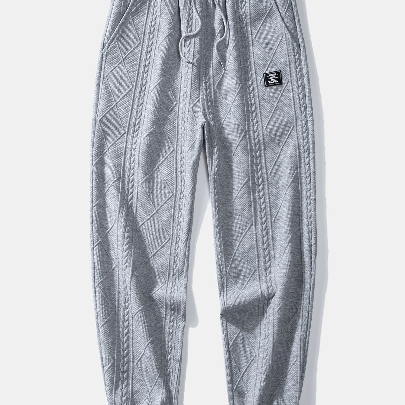 Raoul | Jacquard joggingbroek geometrisch