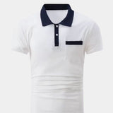 Raoul | Polo met contrastkraag