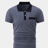 Raoul | Polo met contrastkraag