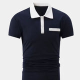 Raoul | Polo met contrastkraag