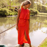 Line - Elegancka Midi Sukienka