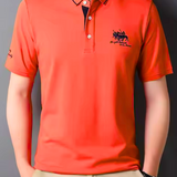 Lucjan - Koszulka polo w klubowe paski