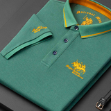 Lucjan - Koszulka polo w klubowe paski