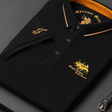 Lucjan - Koszulka polo w klubowe paski