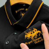 Lucjan - Koszulka polo w klubowe paski