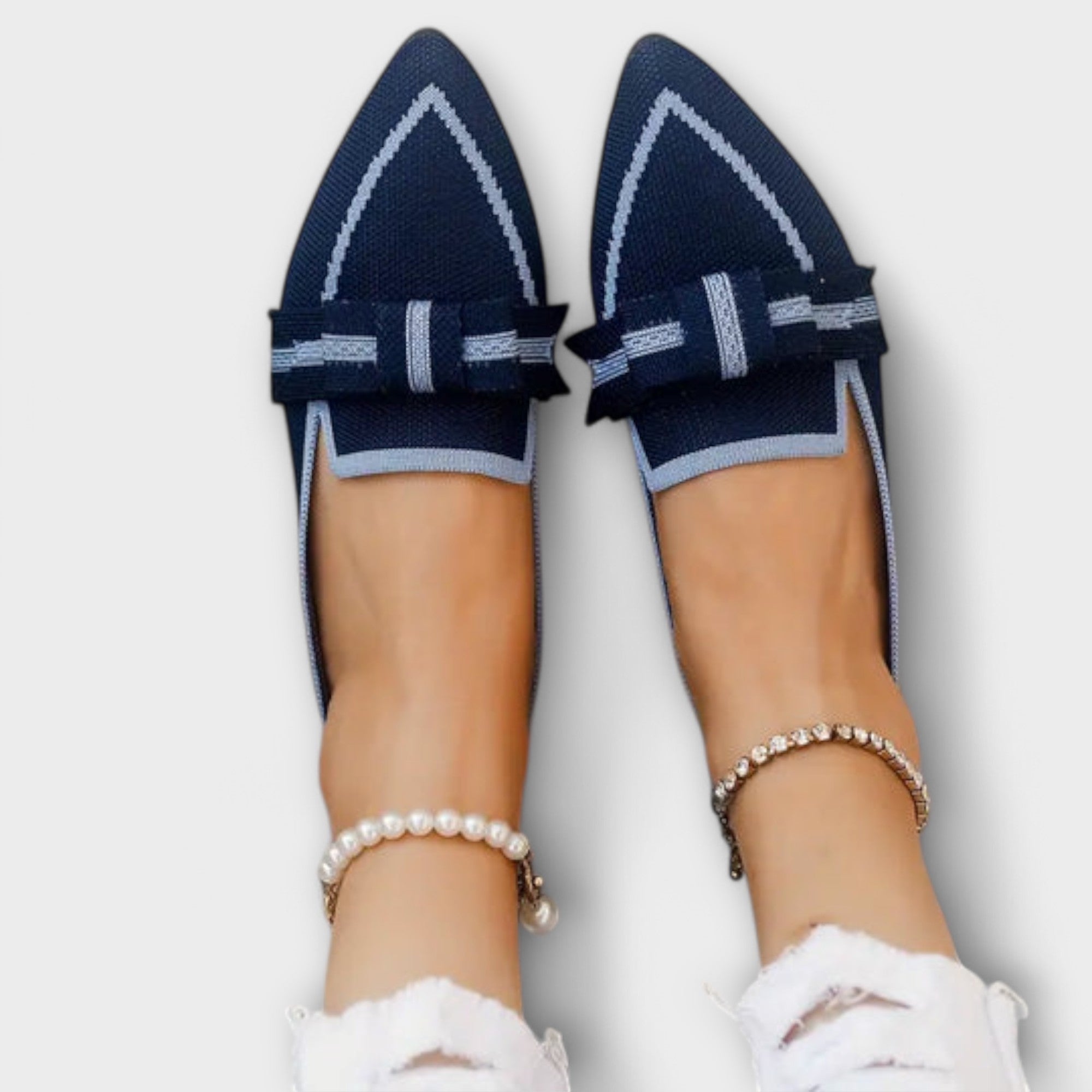 Celia - Plecione buty niskie